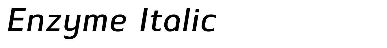 Enzyme Italic